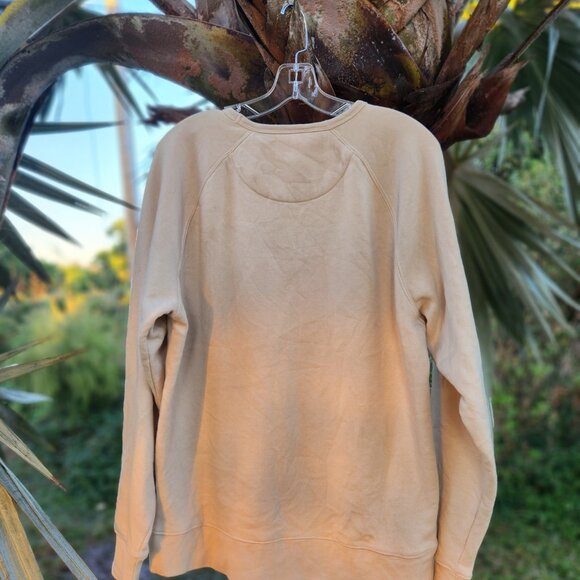 Vegas Golden Knights Sportiqe Crewneck Sweatshirt Hockey L- CREAM BEIGE - Picture 3 of 5